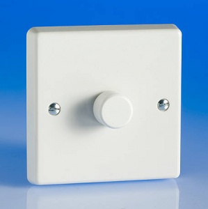LED Dimmer Switch 120w - White - 1- 4 Gang