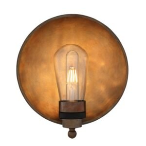 Galit Dish Bathroom Wall Light | IP65 Bathroom Wall Lights Great Lighting UK Ltd