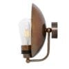 Galit Dish Bathroom Wall Light | IP65 Brass Bathroom Wall Sconces Great Lighting UK Ltd