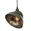 La Paz 24cm Cone Pendant Light Brass & Moroccan Pendants Great Lighting UK Ltd