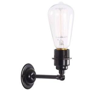 Lome Vintage Minimalist Wall Light - Choice of Colours Bedroom Wall Lights Great Lighting UK Ltd