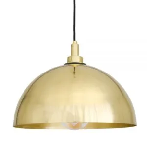 Hydra 30cm IP65 Brass Bathroom Pendant Light Brass and Moroccan Pendants Great Lighting UK Ltd