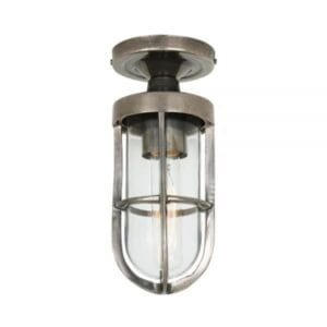 Oregon IP65 Flush Ceiling Well Glass Light Bathroom Ceiling Lights Great Lighting UK Ltd