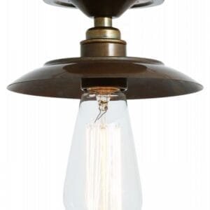 Reznor Flush Ceiling Light Flush Brass Lights Great Lighting UK Ltd