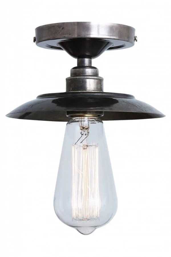 Reznor Flush Brass Ceiling Light Flush Brass Lights Great Lighting UK Ltd