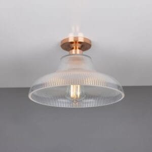 Mono Prismatic 30 cm Industrial Ceiling Light Bathroom Ceiling Lights Great Lighting UK Ltd