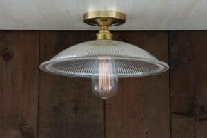 Calix Holophane Flush Ceiling Light Holophane Ceiling Fittings Great Lighting UK Ltd