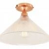 Hanoi Vintage Flush Holophane Ceiling Light Holophane Ceiling Fittings Great Lighting UK Ltd