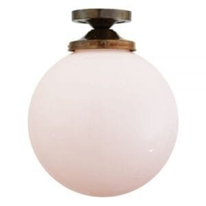 Yerevan Globe Ceiling Light 25 cm Glass & Globe Ceiling Lights Great Lighting UK Ltd