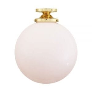 Yerevan Globe Ceiling Light 30 cm Glass & Globe Ceiling Lights Great Lighting UK Ltd