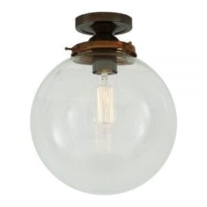 Riad Globe Ceiling Light 25 cm Glass & Globe Ceiling Lights Great Lighting UK Ltd