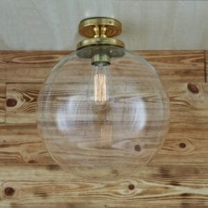 Riad Globe Ceiling Light 30 cm Glass & Globe Ceiling Lights Great Lighting UK Ltd