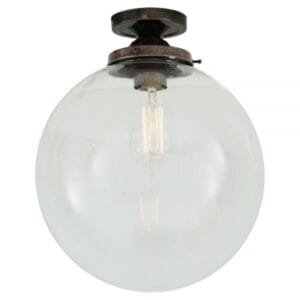 Riad Globe Ceiling Light 30 cm Glass & Globe Ceiling Lights Great Lighting UK Ltd