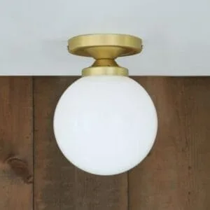 Glass and Globe Ceiling Lights