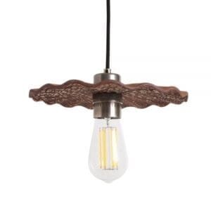 Kapok Red Iron Clay Ceramic Pendant Light Ceramic Pendant Lighting Great Lighting UK Ltd