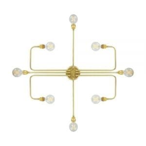 Irbid Modernist 8 Light Chandelier Large Multi-Light Chandeliers Great Lighting UK Ltd