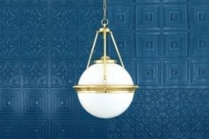 Ardee Chandelier Large Single - 3 Arm Pendants Great Lighting UK Ltd