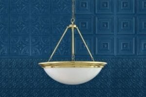 Athlone 3 Light Chandelier Large Single - 3 Arm Pendants Great Lighting UK Ltd