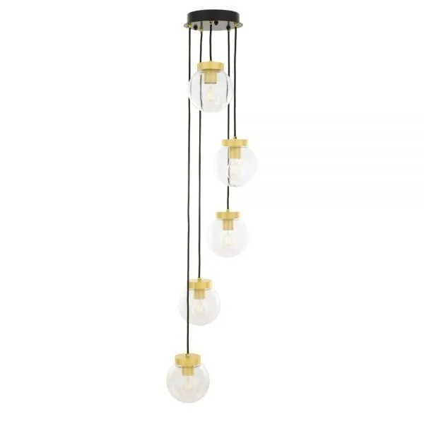 Agusta Chandelier, Five Globe