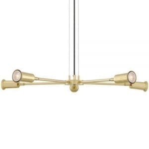 Jasper Five-Arm Contemporary Chandelier Four to Six Arm Pendants Great Lighting UK Ltd