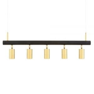 Watson Linear Island Pendant, Five Light Four to Six Arm Pendants Great Lighting UK Ltd