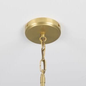 Irvine Modern Eight-Light Brass Chandelier Large Multi-Light Chandeliers Great Lighting UK Ltd