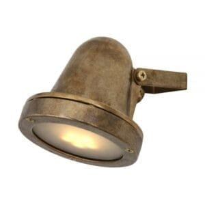 Thames Adjustable Outdoor Spot Light IP64 Nautical Wall Lights Great Lighting UK Ltd