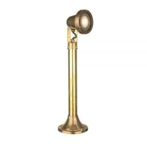 Nanami Brass Outdoor Bollard Adjustable Light IP64 Brass Outdoor Lights Great Lighting UK Ltd