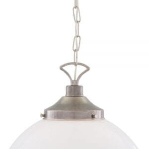 Yerevan Globe Pendant Light 40 cm Glass & Globe Lights Great Lighting UK Ltd