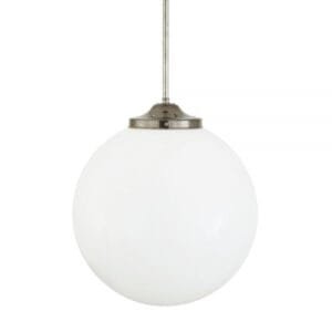 Luanda Globe Bar Pendant Light 40 cm Glass & Globe Lights Great Lighting UK Ltd