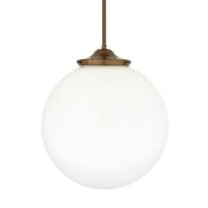 Luanda Globe Bar Pendant Light 40 cm Glass & Globe Lights Great Lighting UK Ltd