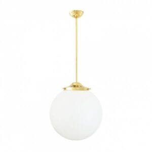 Luanda Globe Bar Pendant Light 40 cm Glass & Globe Lights Great Lighting UK Ltd