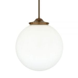 Luanda Globe Bar Pendant Light 40 cm Glass & Globe Lights Great Lighting UK Ltd