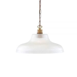 London Prismatic Railway Pendant 40 cm Holophane Pendants Great Lighting UK Ltd