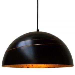 Midas Designer Gold Leaf 40cm Pendant Industrial Pendant Lights Great Lighting UK Ltd