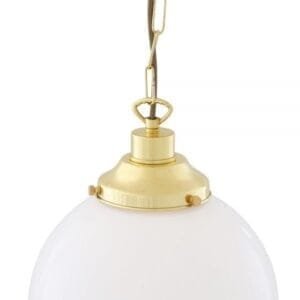 Yerevan Globe Pendant Light 25 cm Glass & Globe Lights Great Lighting UK Ltd