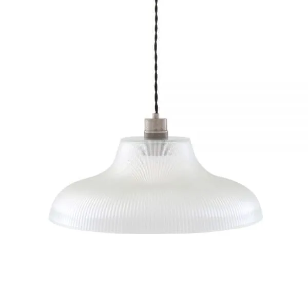 Mono Industrial Railway Pendant Light 40 cm Industrial Pendant Lights Great Lighting UK Ltd