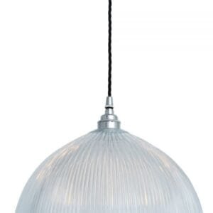 Nova Prismatic Pendant Light Holophane Pendants Great Lighting UK Ltd