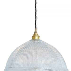 Nova Prismatic Pendant Light Holophane Pendants Great Lighting UK Ltd