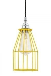Raze Cage Pendant Light Industrial Caged Pendants Great Lighting UK Ltd