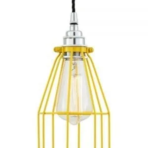 Raze Cage Pendant Light Industrial Cage Lights Great Lighting UK Ltd