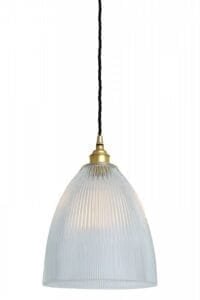 Corvera Small Prismatic Pendant Light 20cm Dia. Glass Jar & Mini Pendants Great Lighting UK Ltd