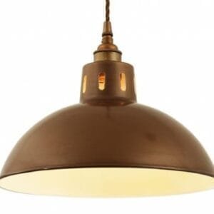 Osson Factory Pendant Brass & Moroccan Pendants Great Lighting UK Ltd