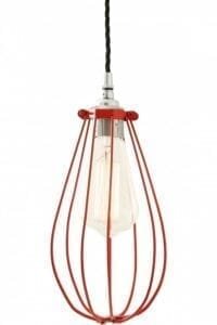 Vox Vintage Cage Pendant Light Industrial Caged Pendants Great Lighting UK Ltd