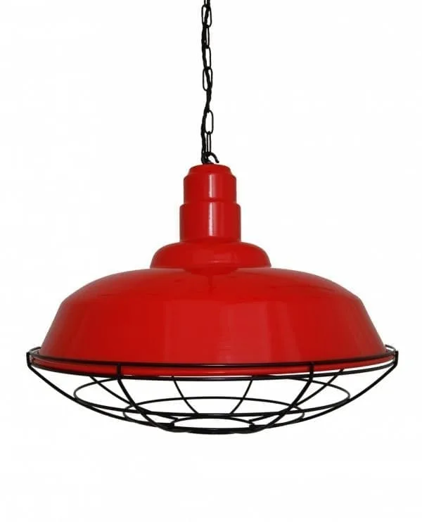 Cobal Powder Coated Industrial Pendant Industrial Pendant Lights Great Lighting UK Ltd