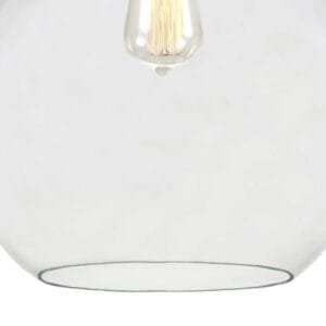 Eden 350mm Clear Sphere Pendant Glass & Globe Lights Great Lighting UK Ltd