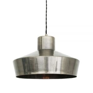 Elegance 32cm Modern Brass Pendant Light Industrial Pendant Lights Great Lighting UK Ltd