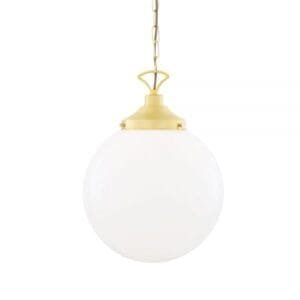 Yerevan Globe Pendant Light 35 cm Glass & Globe Lights Great Lighting UK Ltd