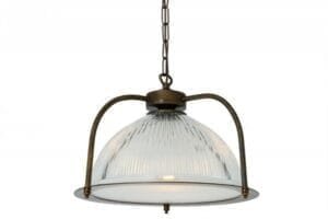 Bousta Holophane Pendant Light With Diffuser Holophane Pendants Great Lighting UK Ltd