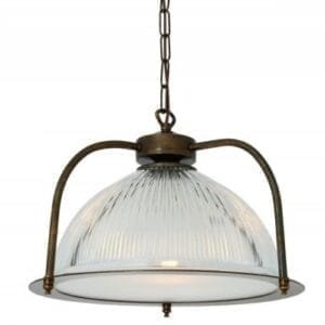 Bousta Holophane Pendant Light With Diffuser Holophane Pendants Great Lighting UK Ltd